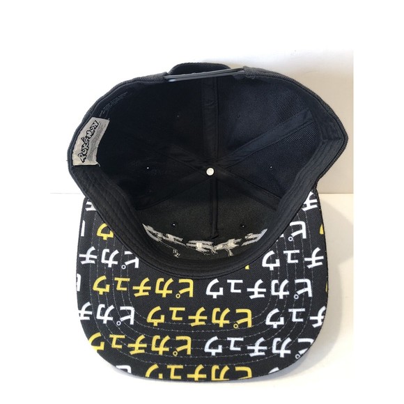 Pokémon Pikachu Black Snapback Hat Cap NEW Adjustable One Size Adult - Picture 5 of 8